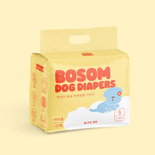 Bosom Dog Diapers - Female (XS ~ L)