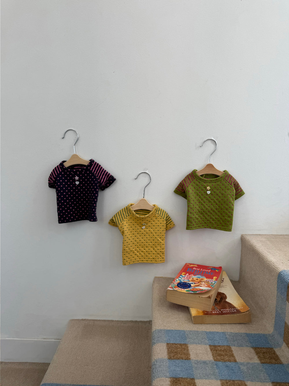 Star Button Tee (3 colors)