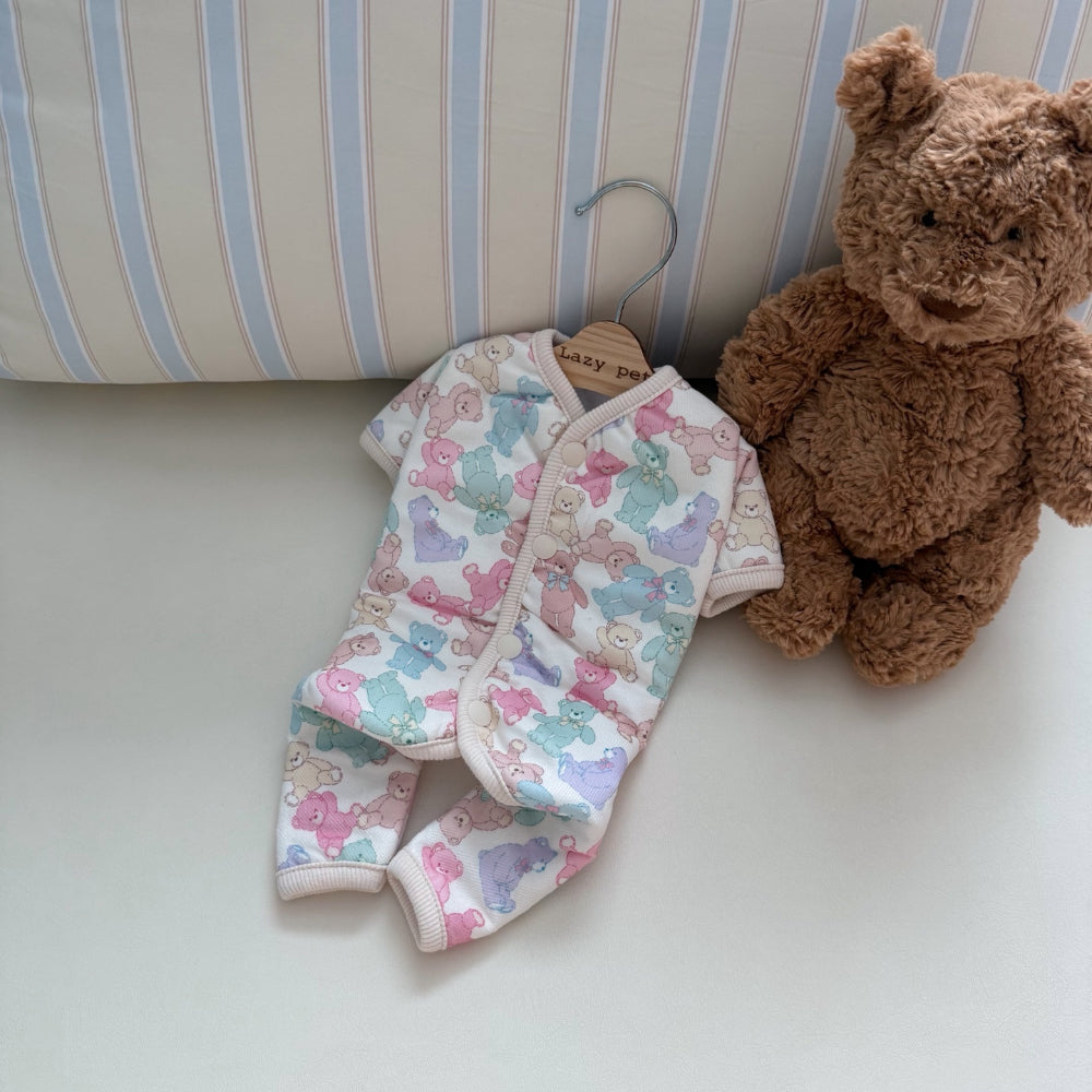 Teddy Bear Padded Vest & Onesie