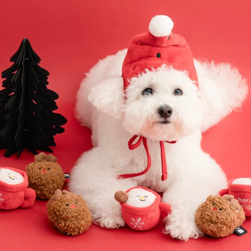 Christmas Friends Toy Set - Hot chocolate & Slipper (Preorder)