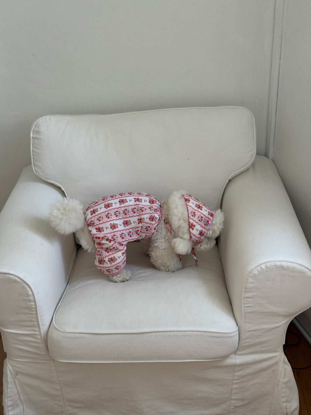 Cherry Bear Bloomers Onesie (2 colors)