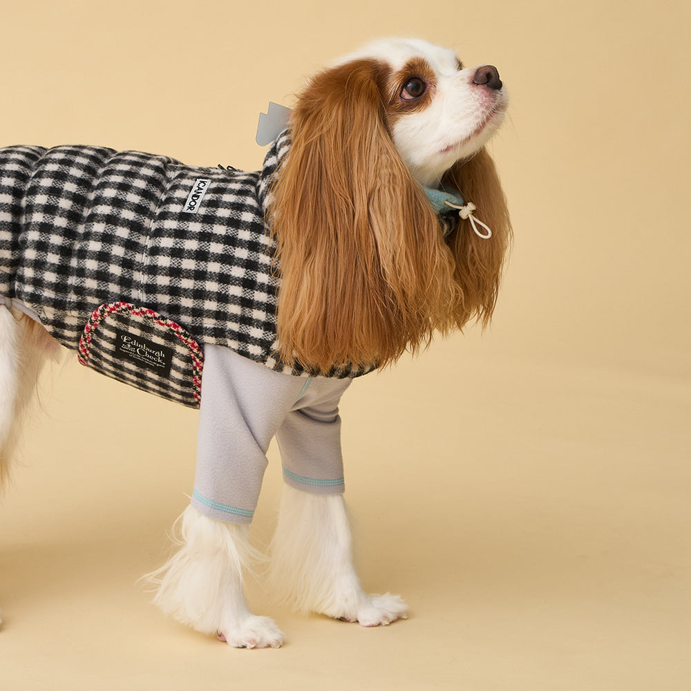 Thermo 3 Edinburgh Check Padding (Black & White) Preorder