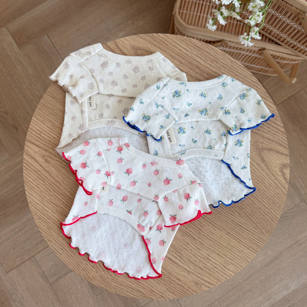 Eyelet Tee (3 colors)