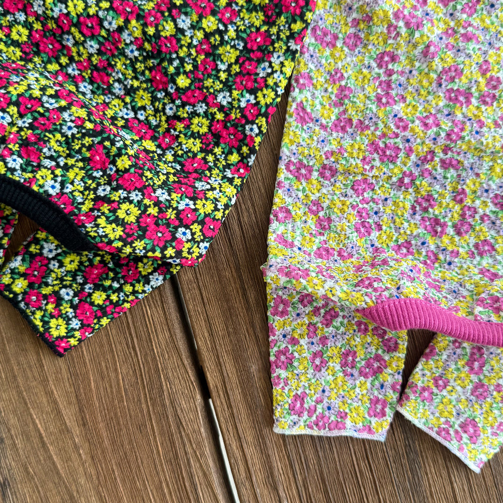 Retro Floral Onesie (2 colors)