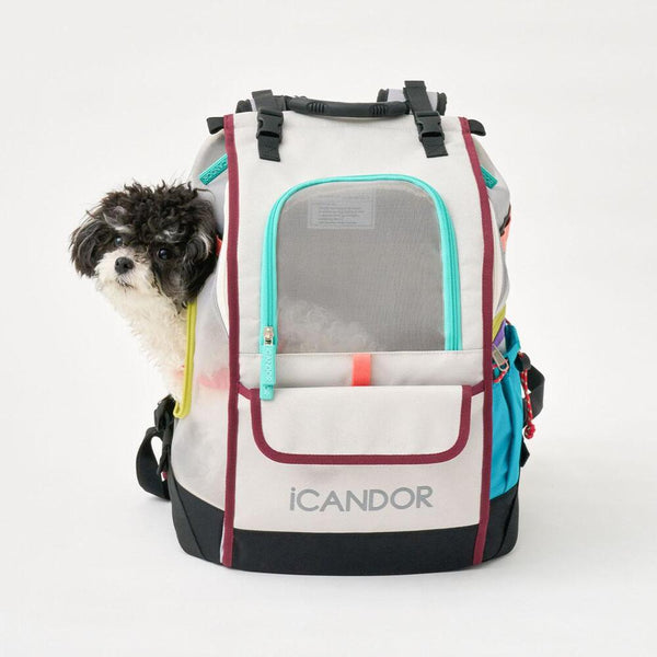JIGE Backpack Pet Carrier (Misty Gray)