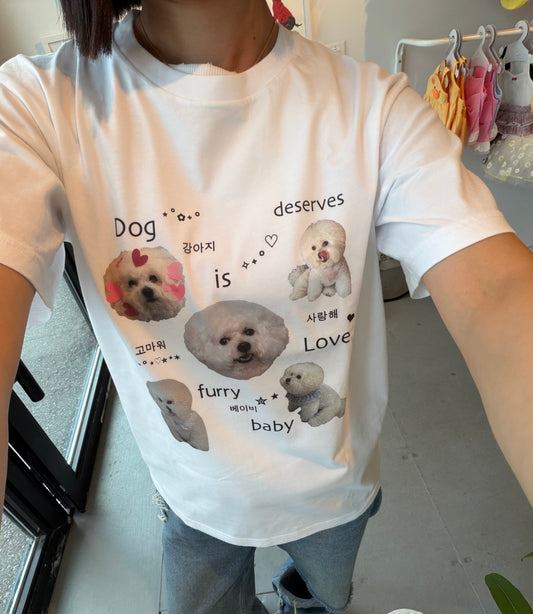 Dog is Love Custom T-Shirt