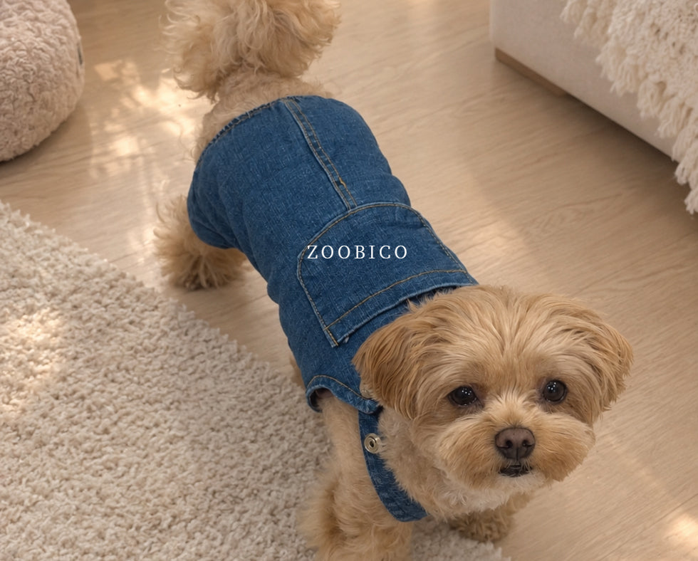 Washed Denim Onesie & Dress