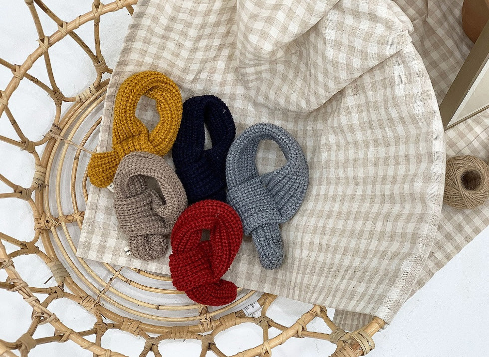 Handmade Knit Muffler (10 colors)