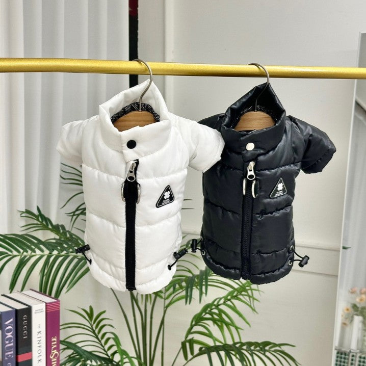 Outdoor Glossy Puffer Jacket (2 colors)