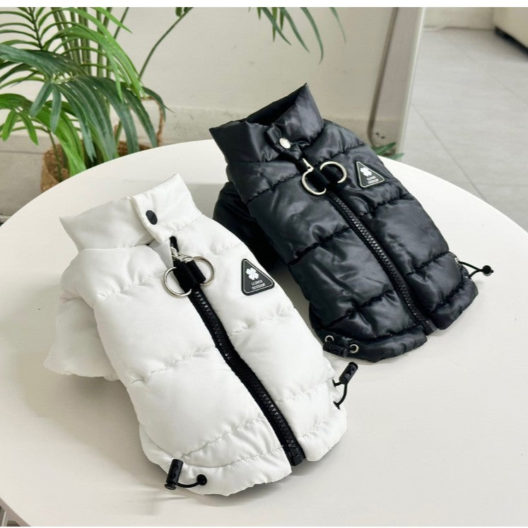 Outdoor Glossy Puffer Jacket (2 colors)
