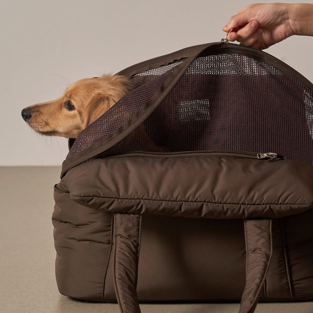 Inner Mesh Bag Brown