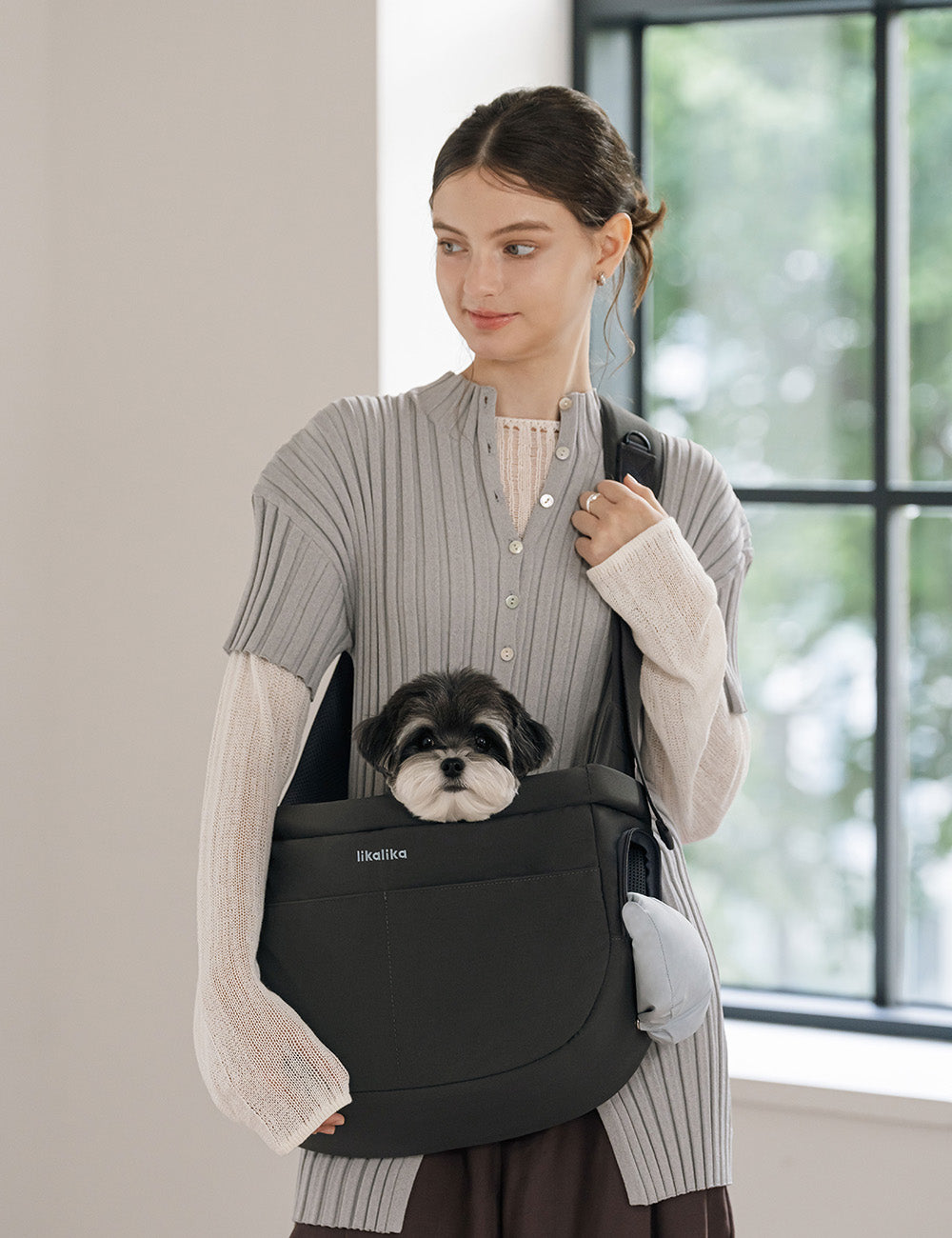 Sturdy Half-Moon Sling Bag (2 colors)