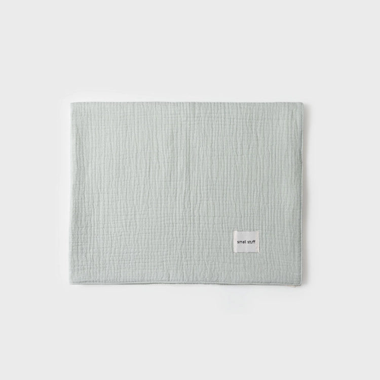 Double Gauze Blanket Pale Blue