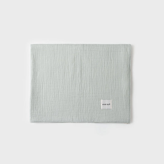 Double Gauze Blanket Pale Blue