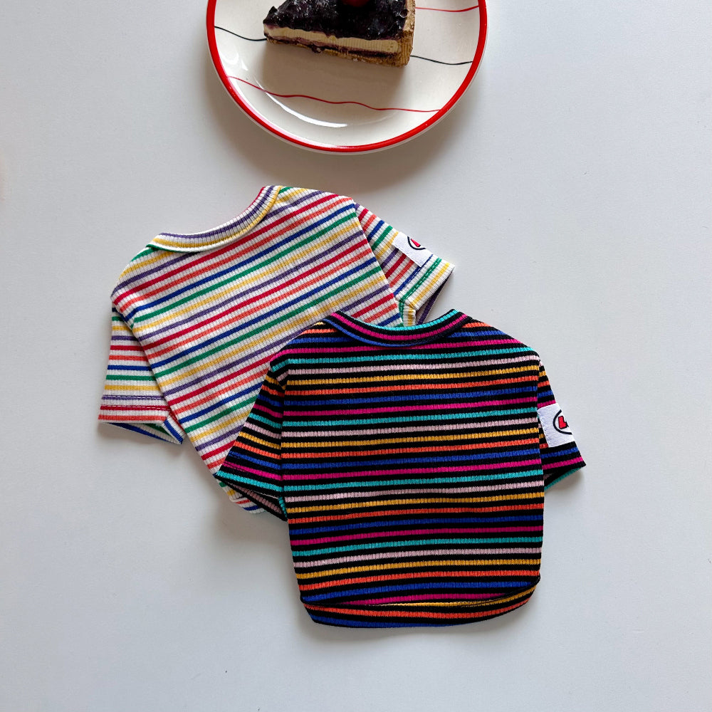 Rainbow Crop T-Shirt (2 colors)