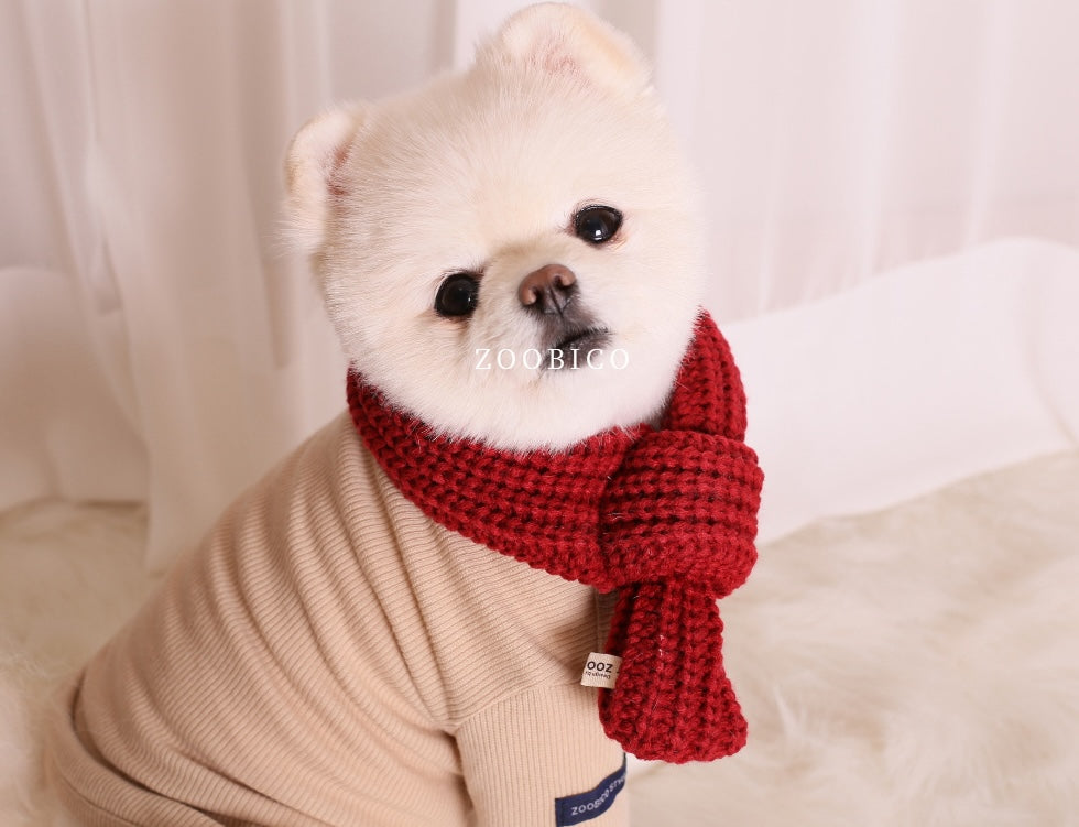 Handmade Knit Muffler (10 colors)