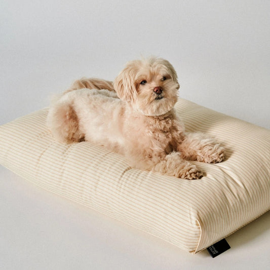 Rest Bed Striped Vanilla