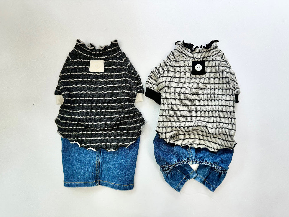 Stripe Muni T-shirt (2 colors)