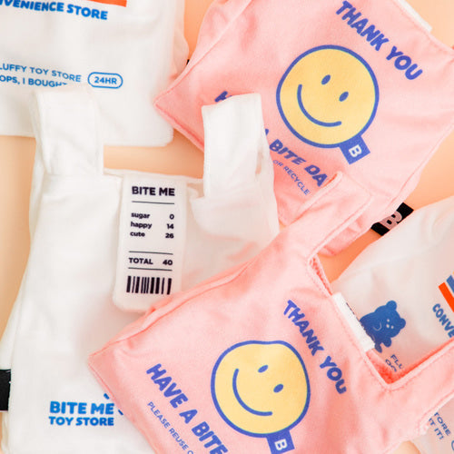 Crinkle Vinyl Bag Toy (2colors)