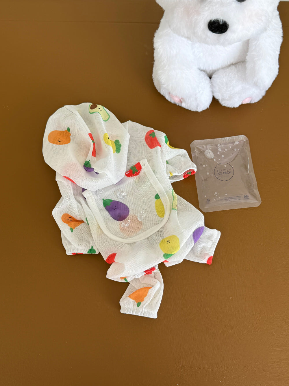 Fruits Anti-Bug Ice Pack Onesie (2 colors)