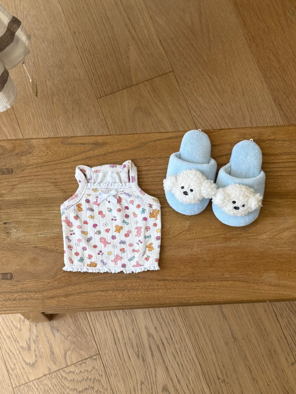 Candy Bear Sleeveless Top (2 colors)