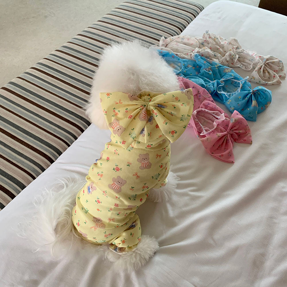 Anti-Bug Ribbon Mesh Onesie (4 colors)