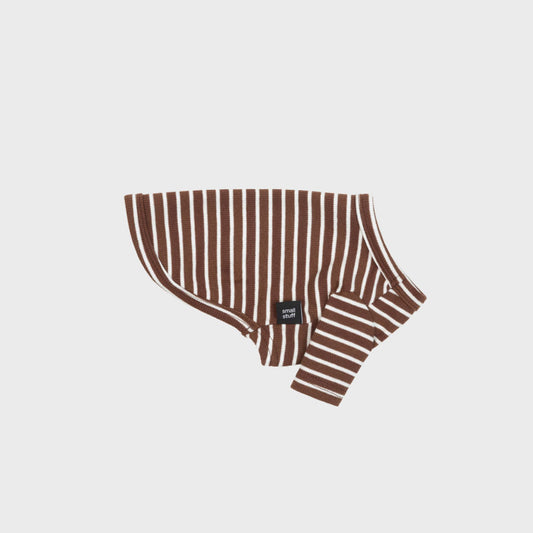 Striped T-Shirt (Brown) Preorder