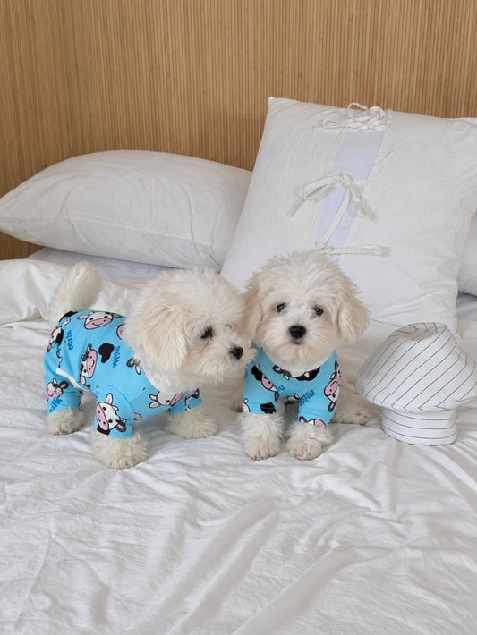 Milk Cow Long Sleeve Tee & Onesie