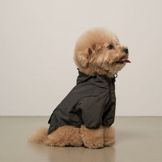 Hooded Shell Jacket Black