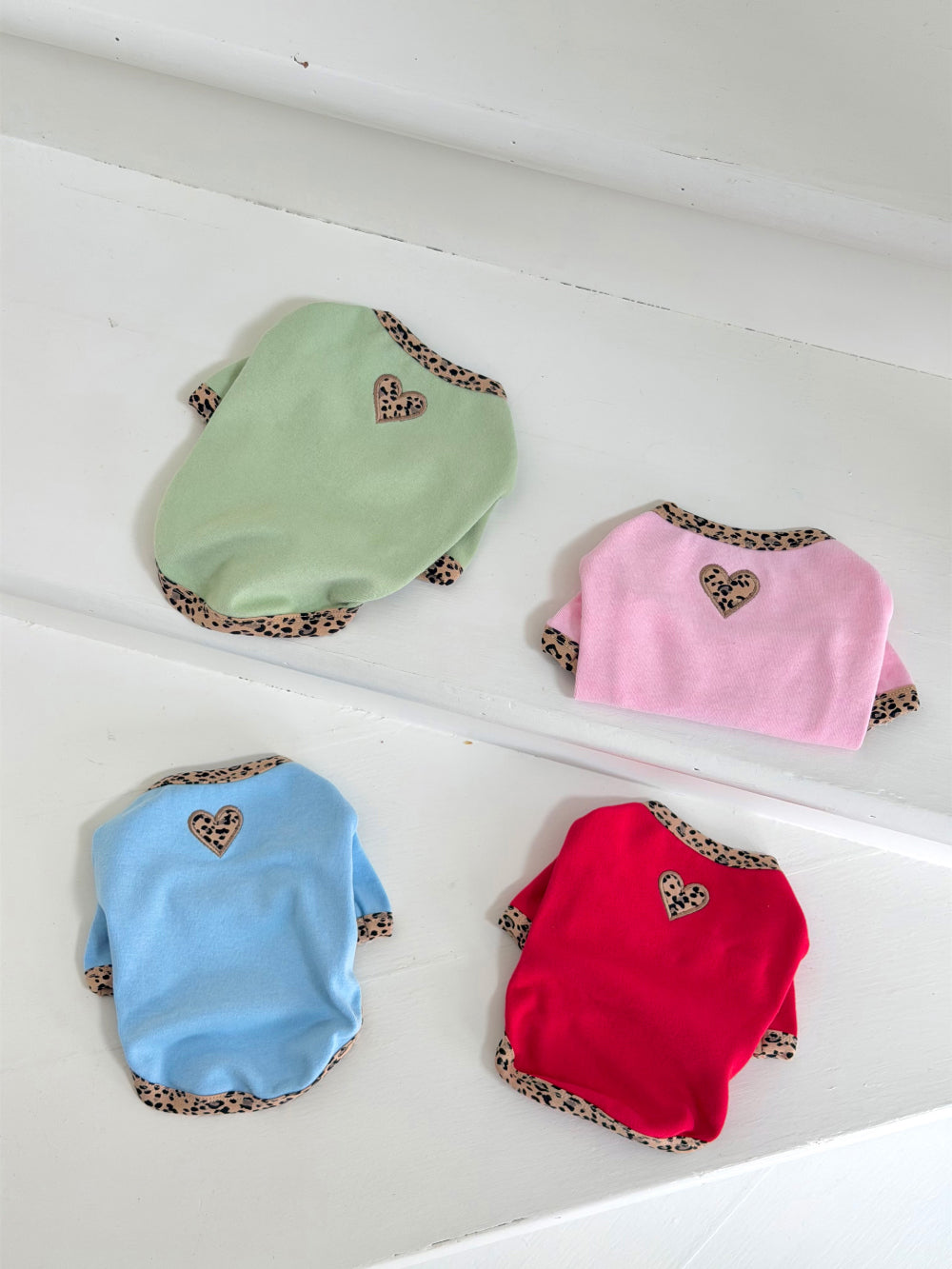 Leopard Heart Top (4 colors)