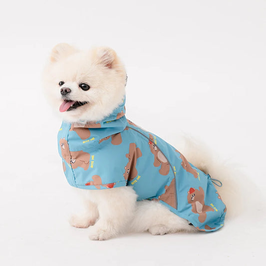 Patterned Raincoat (3 colors)