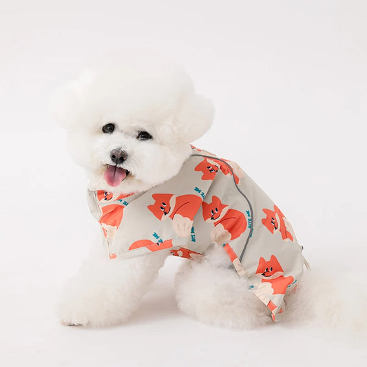 Patterned Raincoat (3 colors)