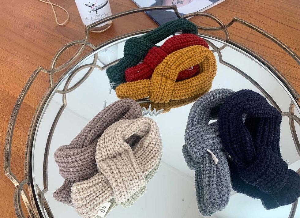Handmade Knit Muffler (10 colors)