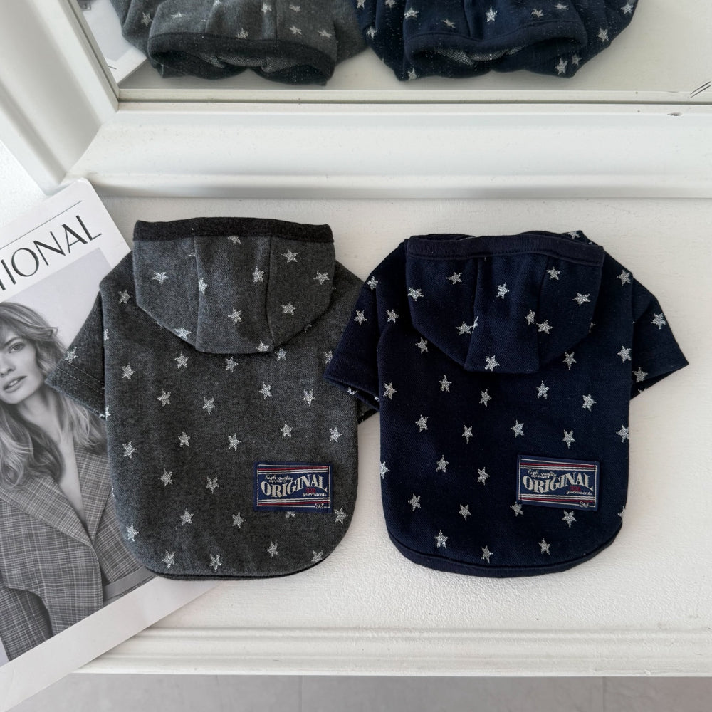 Star Hoodie T-Shirt (2 colors)