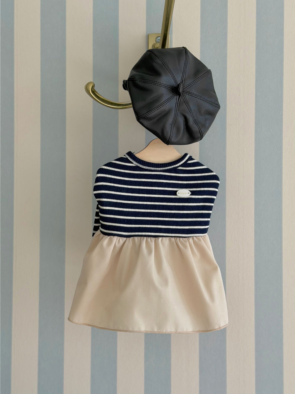 Marine French Dress (2 colors)