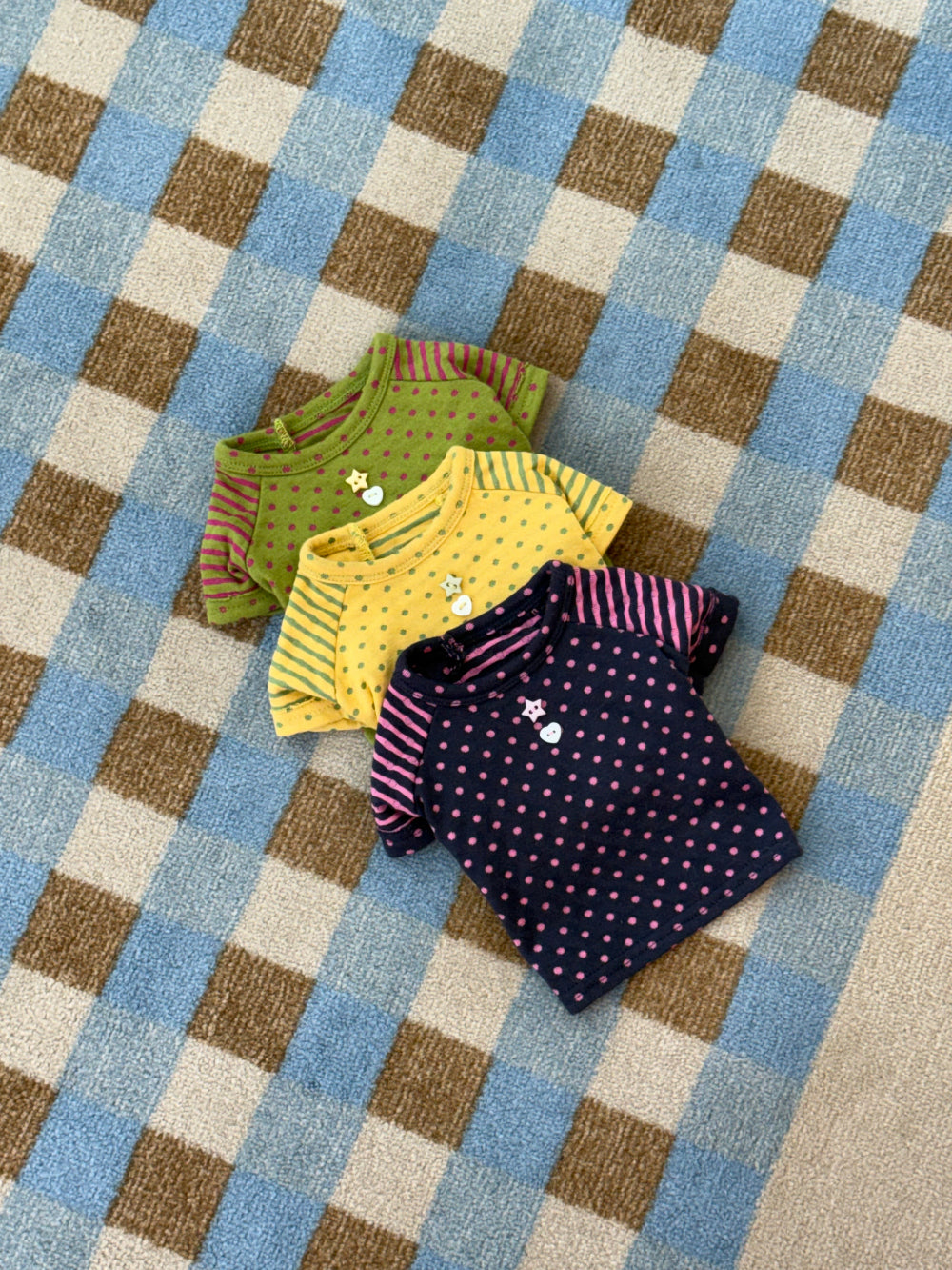 Star Button Tee (3 colors)