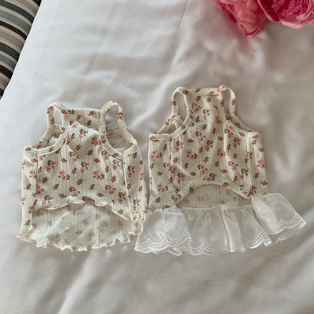 Rose Garden Sleeveless Tee / Dress