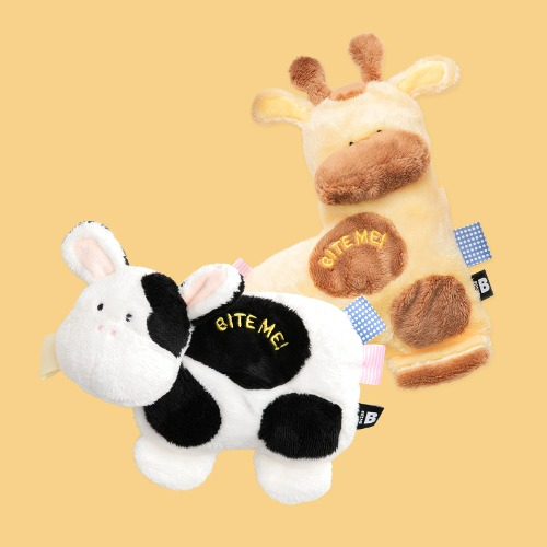 Stubby Friends Toy (Giraffe & Cow)