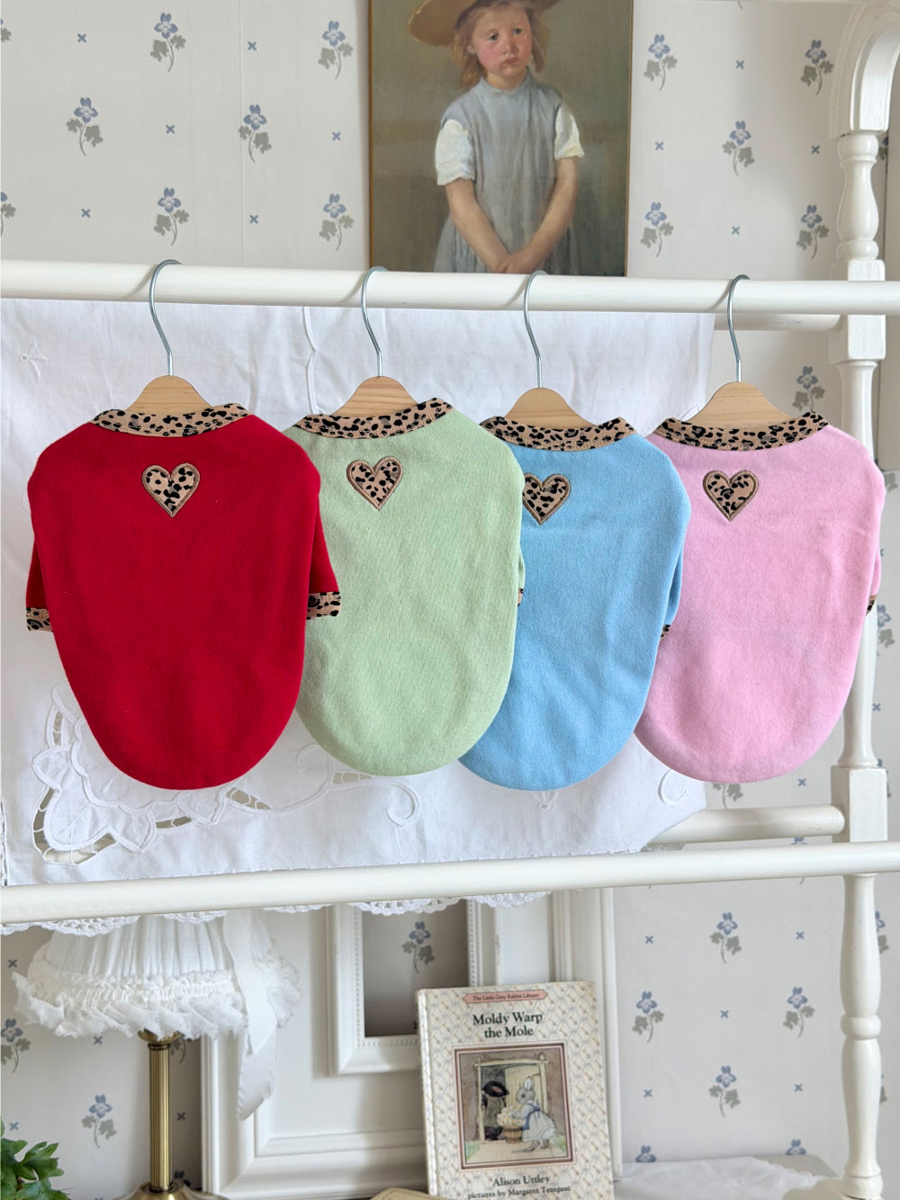 Leopard Heart Top (4 colors)