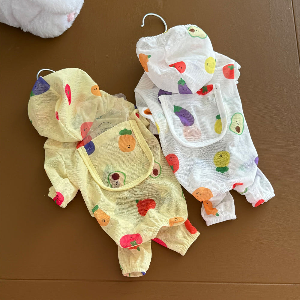 Fruits Anti-Bug Ice Pack Onesie (2 colors)