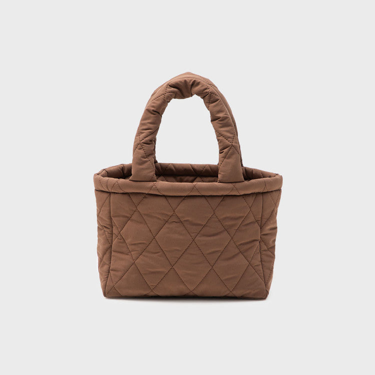 Quilted Mini Bag (Mocha)