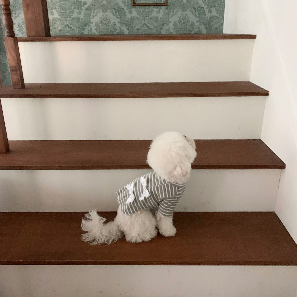 Ribbon Striped Tee (3 colors)