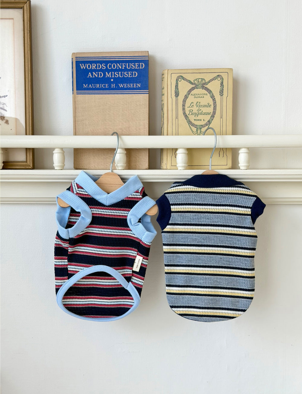Rugby Stripe Knit Vest (2 colors)