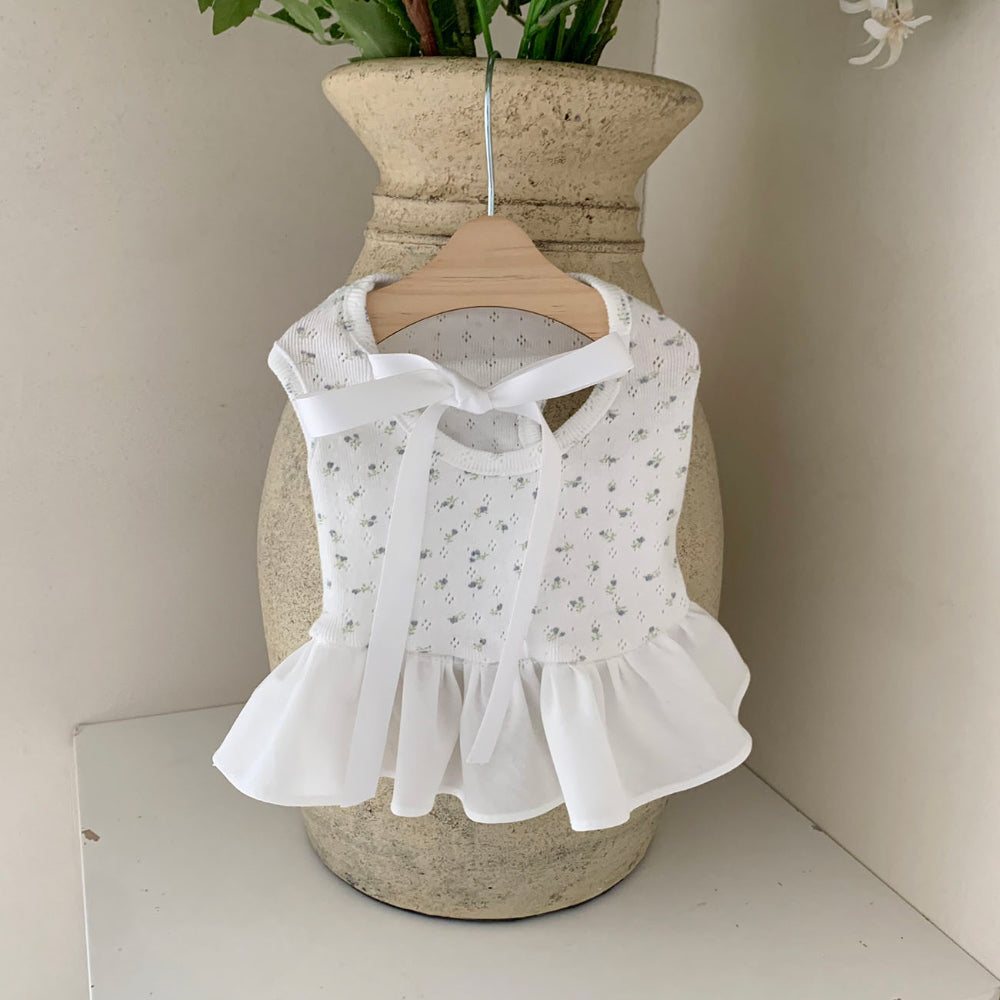 Flower Ballet Ribbon Dress/Tee