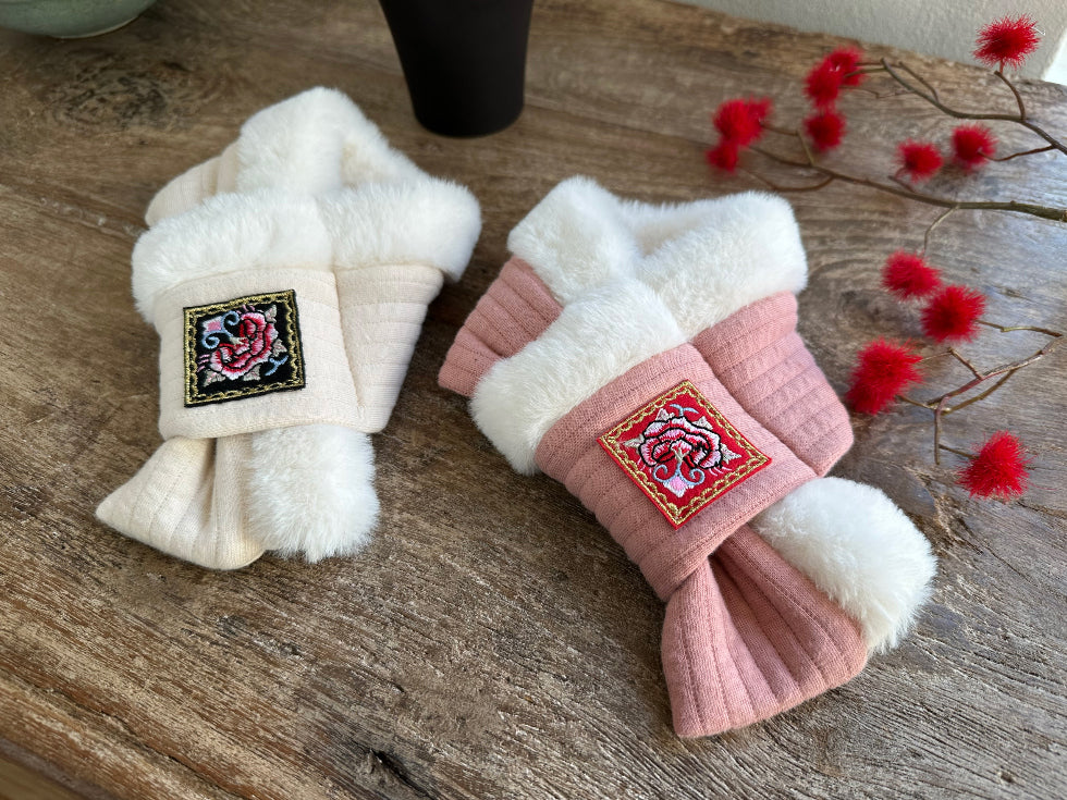 Hanbok Quilted Scarf (2 colors)