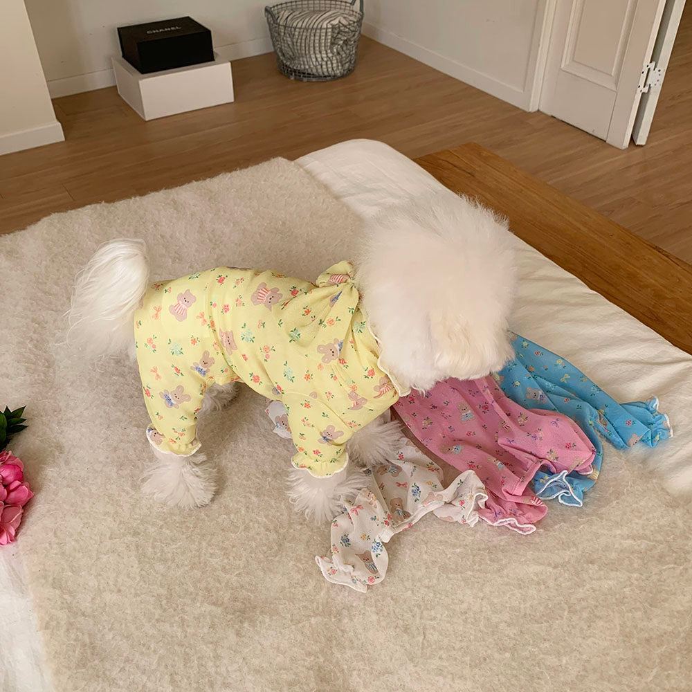 Anti-Bug Ribbon Mesh Onesie (4 colors)