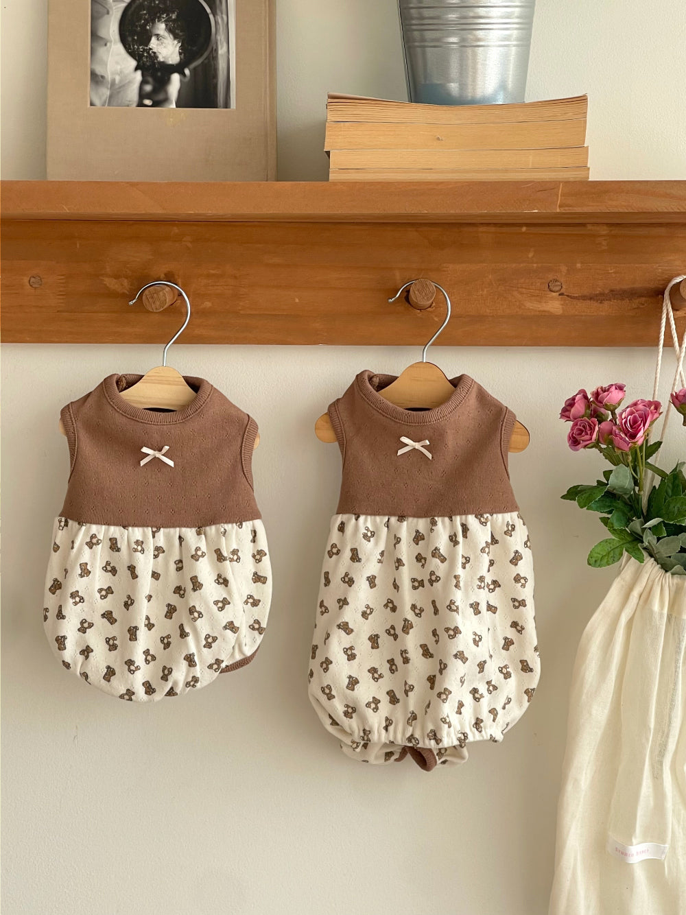 Teddy Balloon Dress & Onesie (3 colors)
