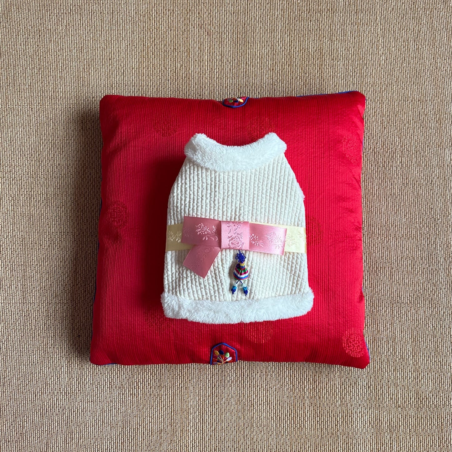 Pigment Cotton Quilted Hanbok Vest (5 colors)