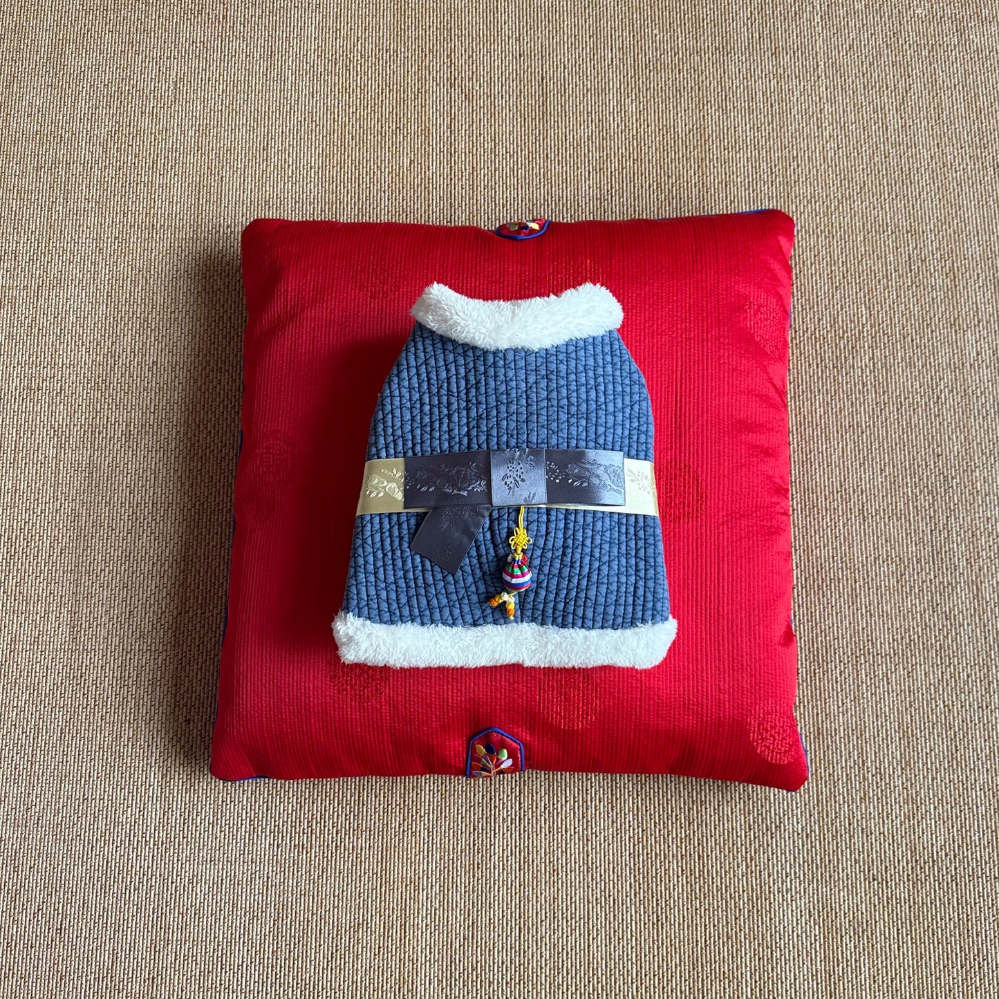 Pigment Cotton Quilted Hanbok Vest (5 colors)