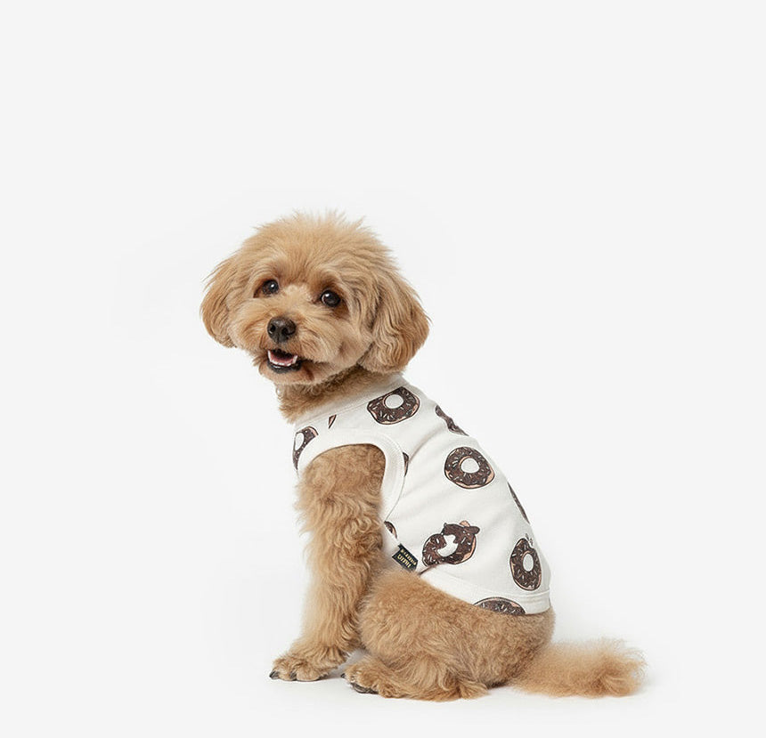 Donut Dog Sleeveless Tee